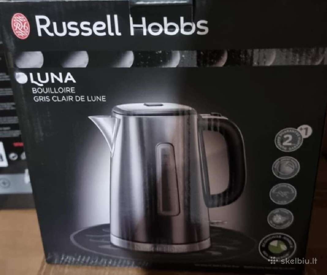 Russel Hobbs elektrinis virdulys Luna grey 1.7l
