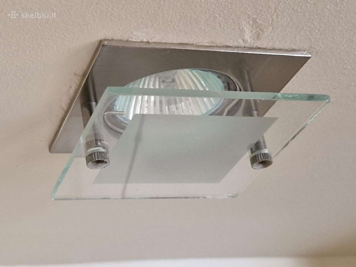 Šviestuvai Gu 5.3 su halogen lemputėmis - nuotraukos Nr. 4
