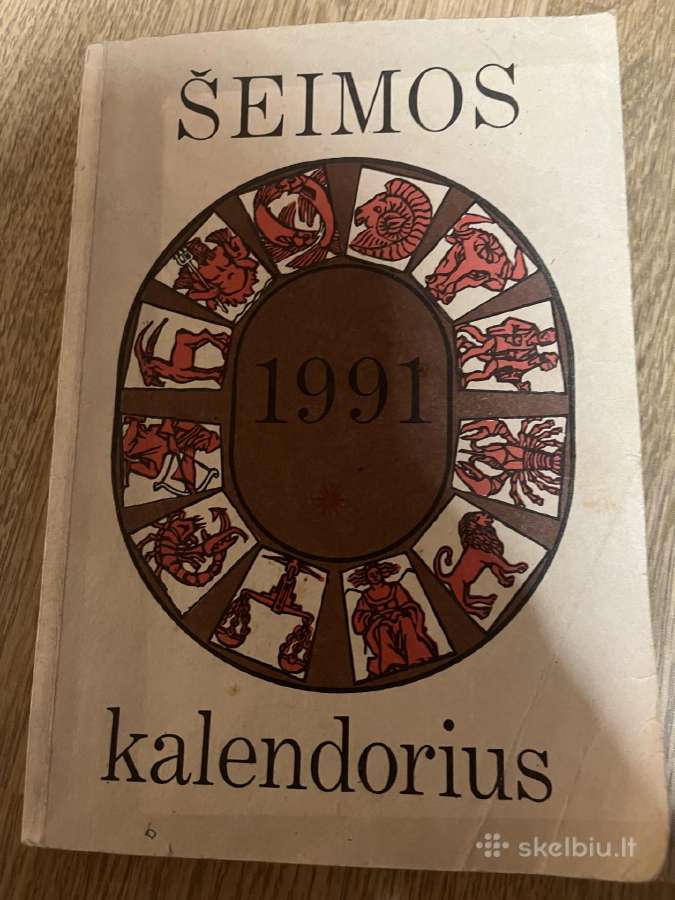 Autorių kolektyvas - Šeimos kalendorius 1991m.