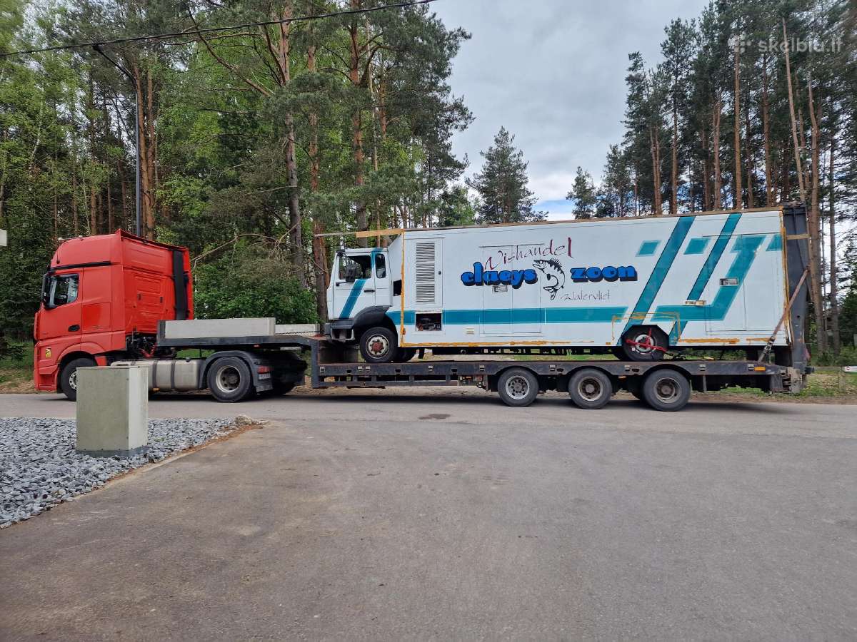 Negabaritinių krovinių transportavimas, tralas - nuotraukos Nr. 6