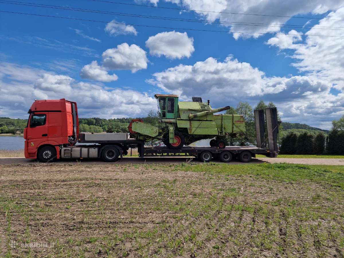 Negabaritinių krovinių transportavimas, tralas - nuotraukos Nr. 7