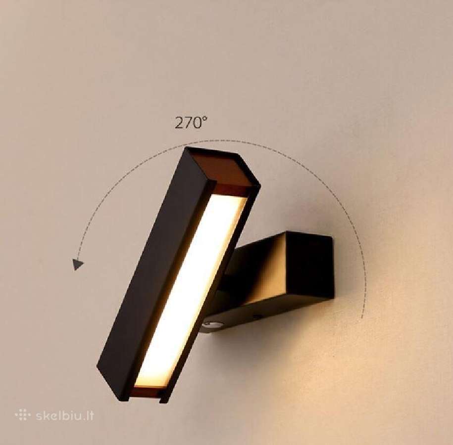 Modernus LED sienines šviestuvai - nuotraukos Nr. 6