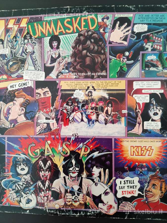 Kiss 1980 “unmasked