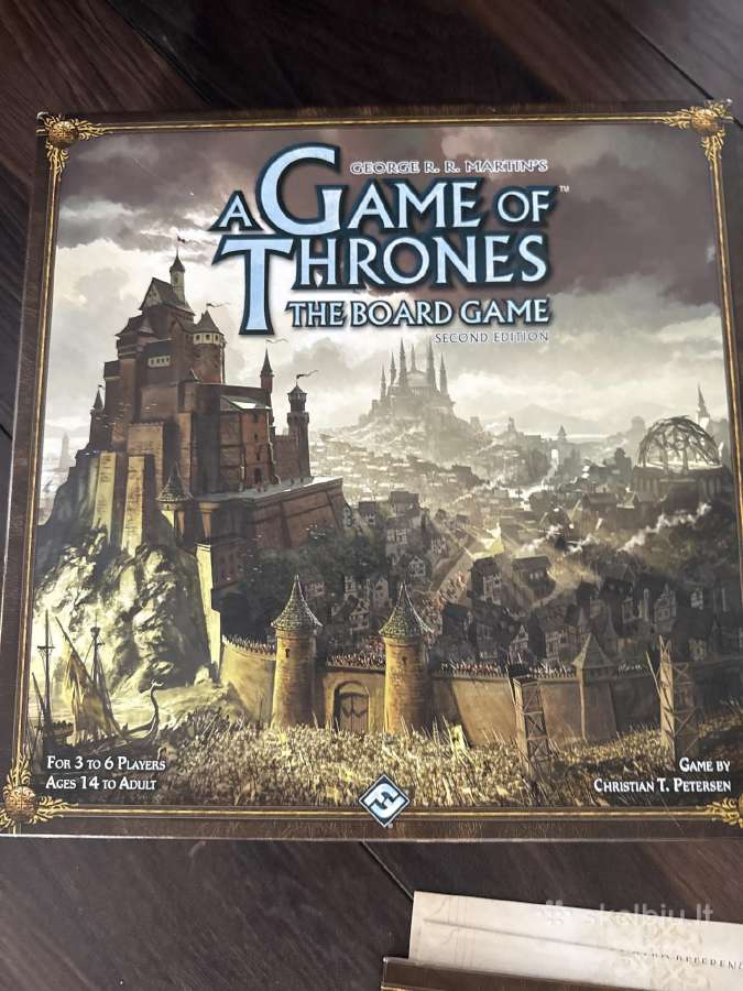 Game of Thrones Sostų karai stalo žaidimas