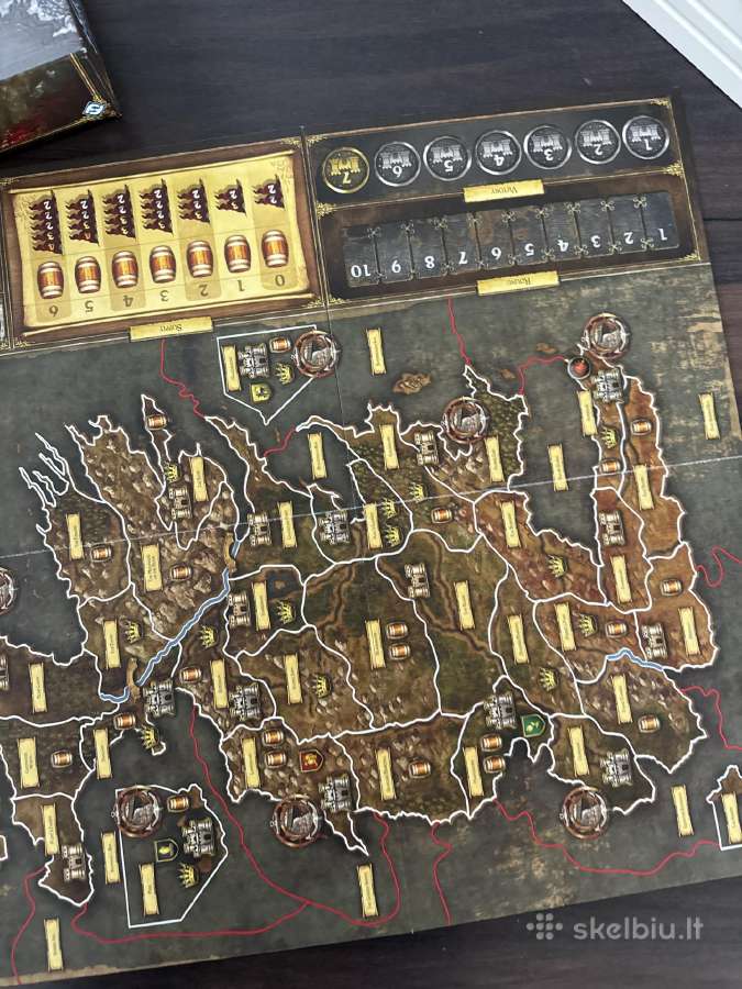 Game of Thrones Sostų karai stalo žaidimas - nuotraukos Nr. 5