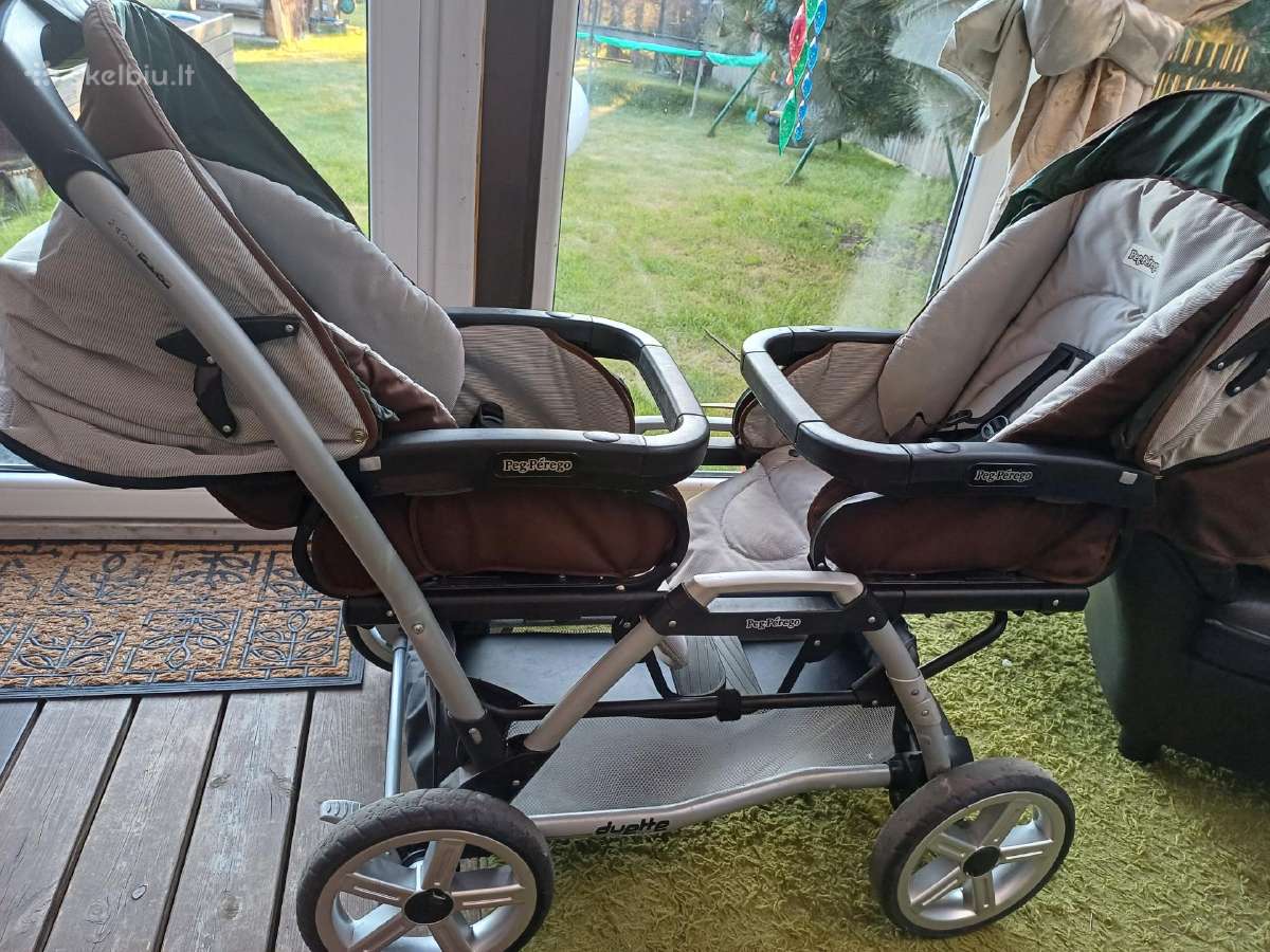 Peg Perego Duette + 2 auto kėdutės - nuotraukos Nr. 6