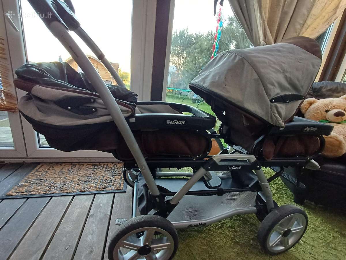 Peg Perego Duette + 2 auto kėdutės - nuotraukos Nr. 10