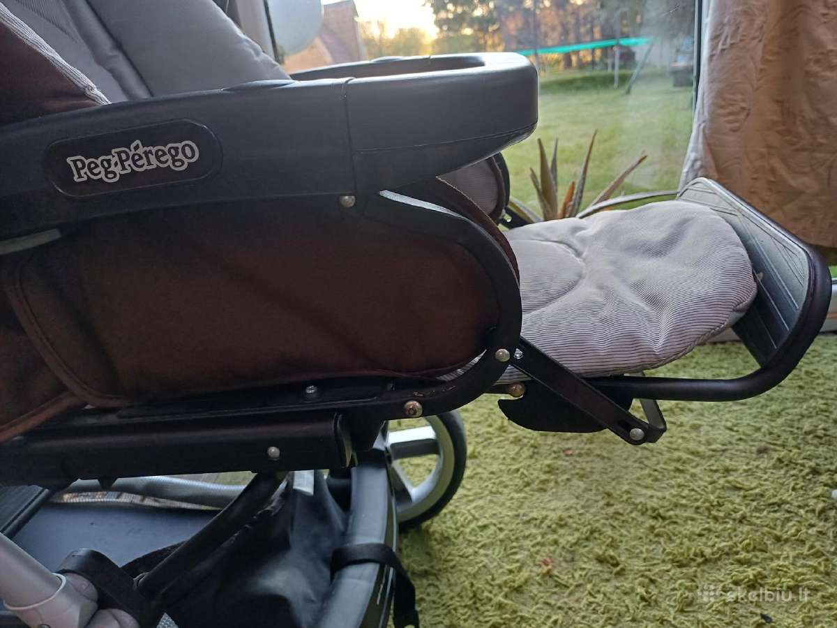 Peg Perego Duette + 2 auto kėdutės - nuotraukos Nr. 13