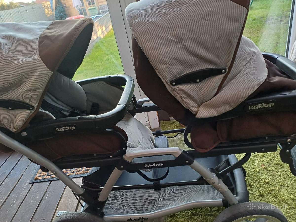 Peg Perego Duette + 2 auto kėdutės - nuotraukos Nr. 22