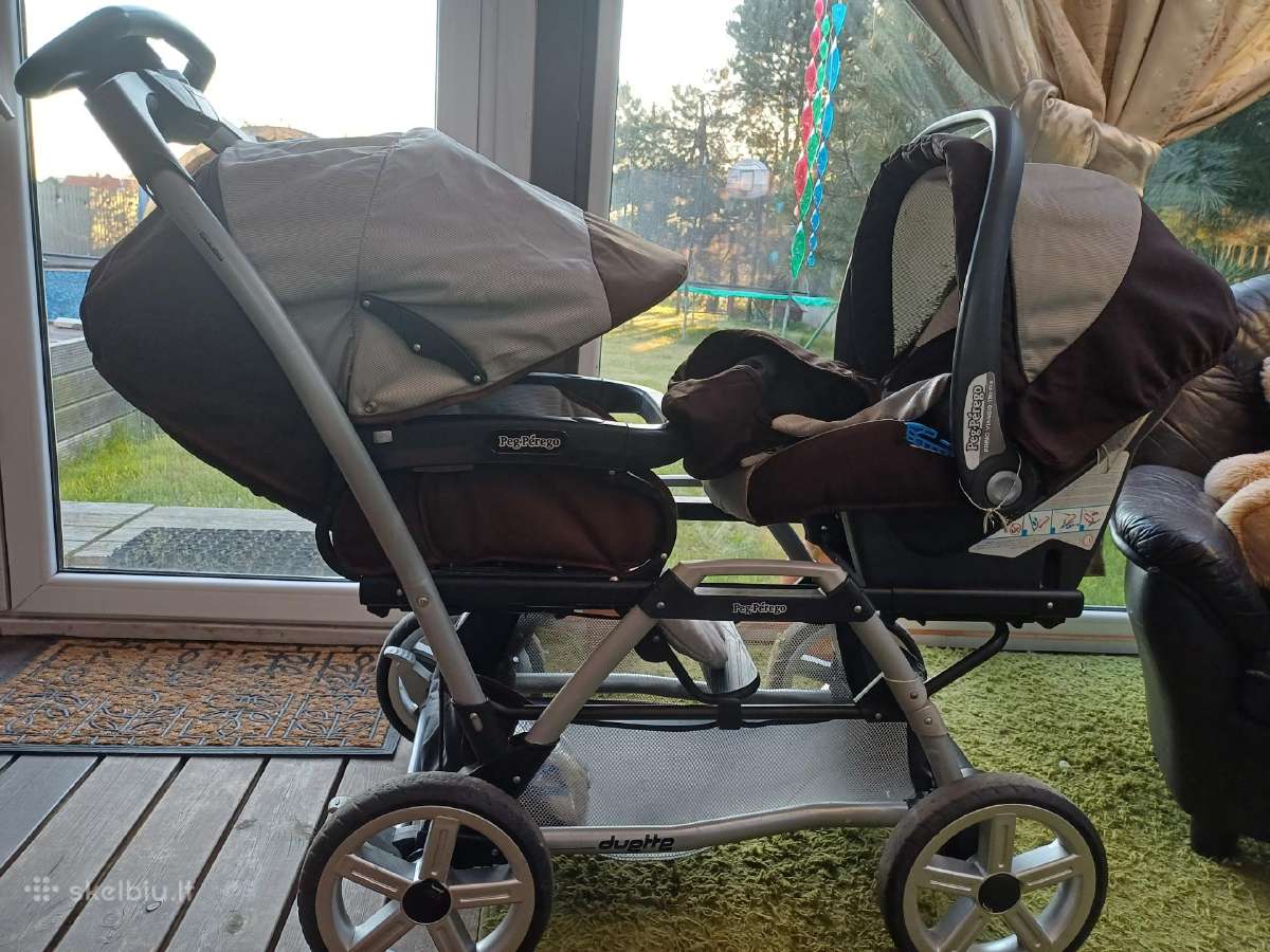 Peg Perego Duette + 2 auto kėdutės - nuotraukos Nr. 25