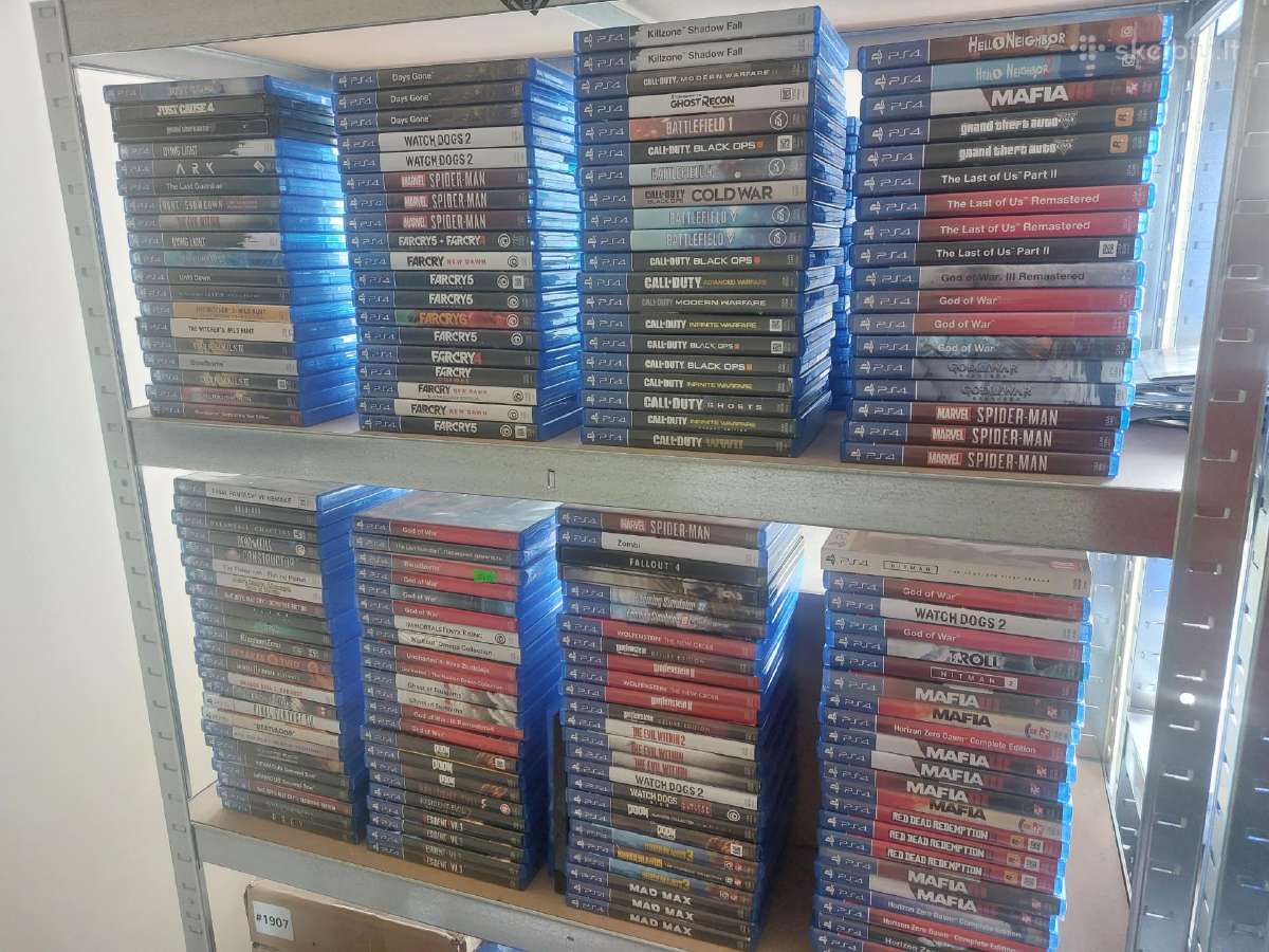 Ps4 konsolės,zaidimai,pultai,kameros ir t.t. - nuotraukos Nr. 7