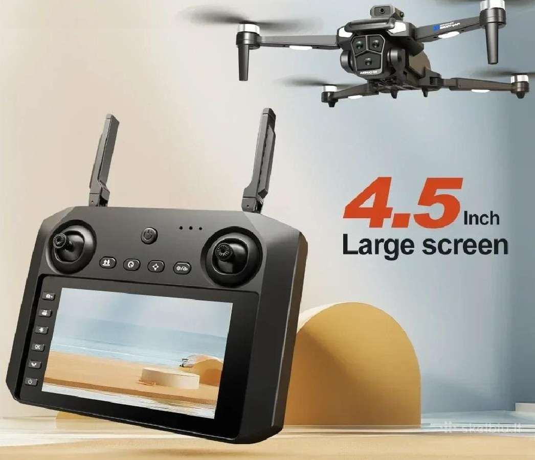 Dronas M2max su dviejomis kameromis, LCD ir WiFi - nuotraukos Nr. 2