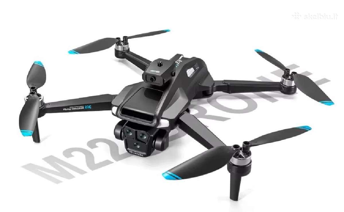 Dronas M2max su dviejomis kameromis, LCD ir WiFi - nuotraukos Nr. 5
