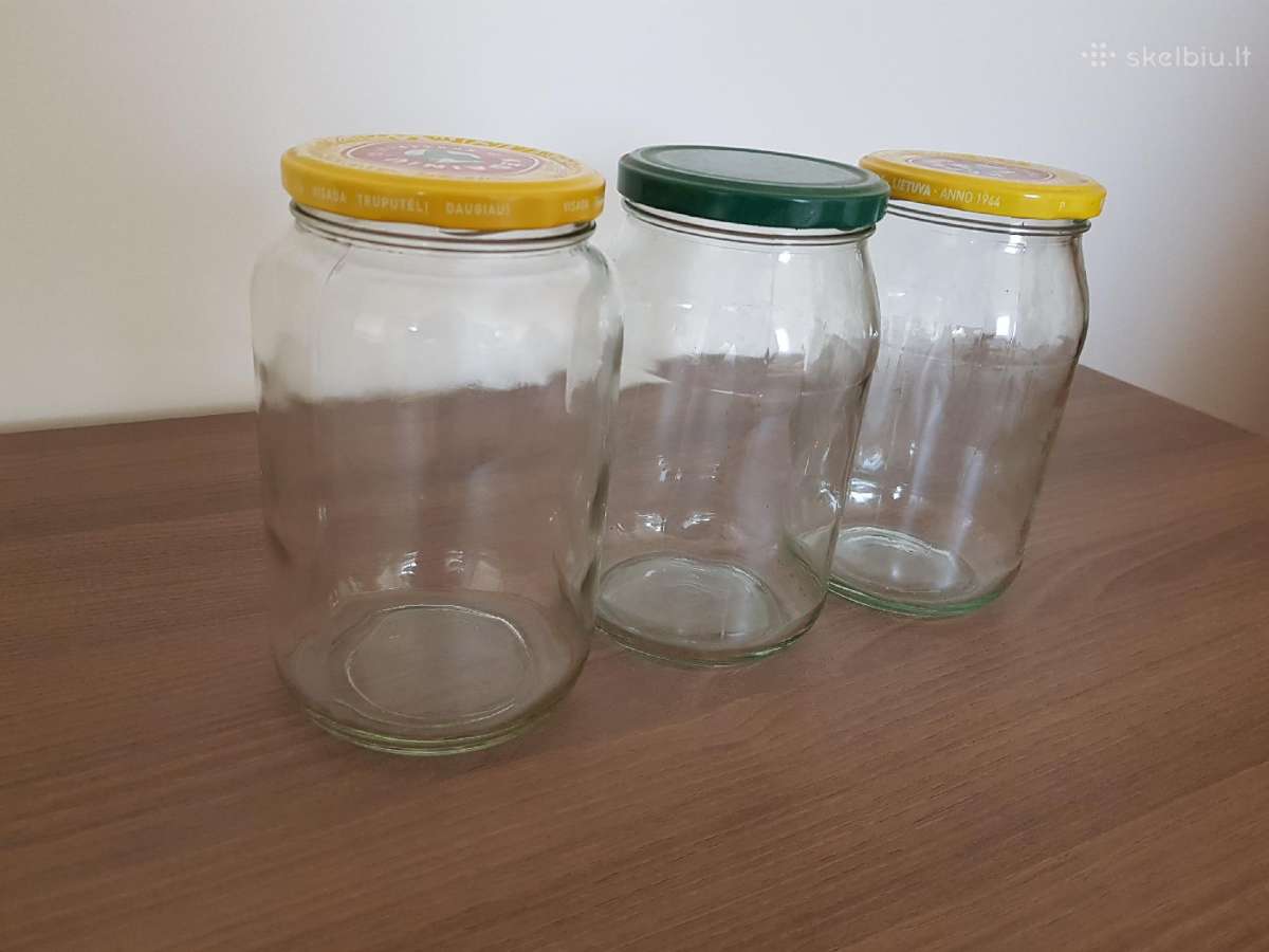 Stiklainiai (3l), stiklainiukai (720, 900ml) - nuotraukos Nr. 2