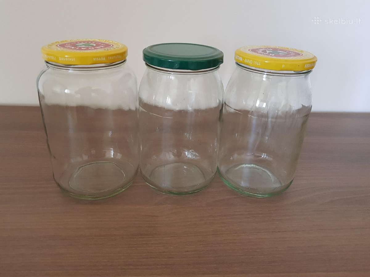 Stiklainiai (3l), stiklainiukai (720, 900ml) - nuotraukos Nr. 3