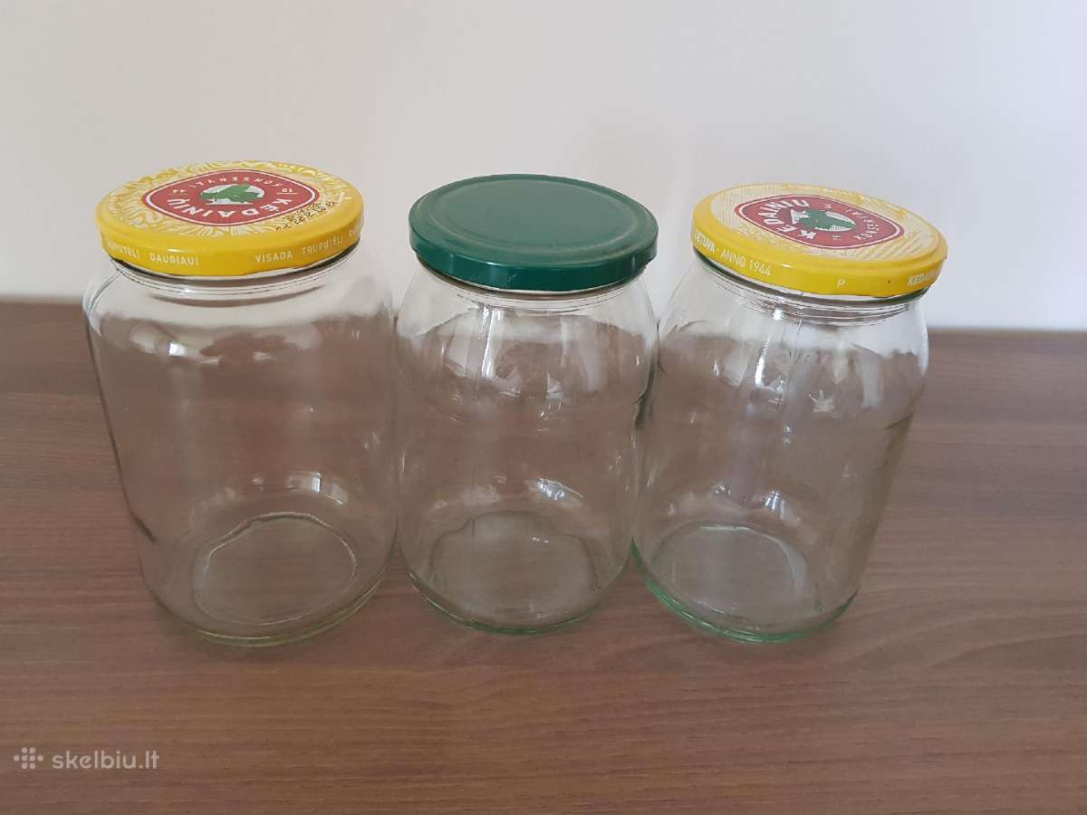 Stiklainiai (3l), stiklainiukai (720, 900ml) - nuotraukos Nr. 4