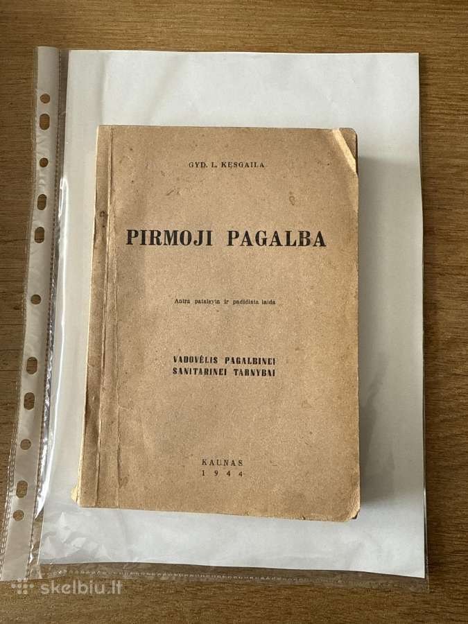 Pirmoji pagalba 1944 m.