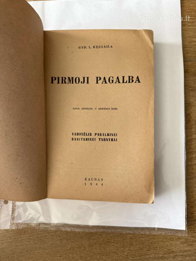 Pirmoji pagalba 1944 m. - nuotraukos Nr. 2