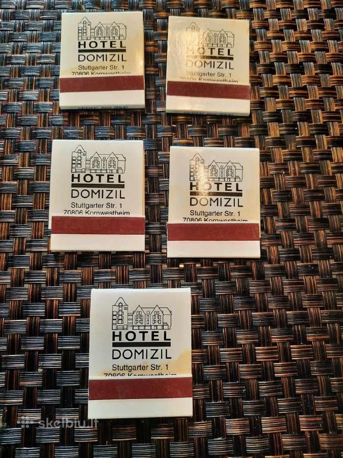 Degtukų dėžutės Hotel Domizil Nr.2 (5vnt.)