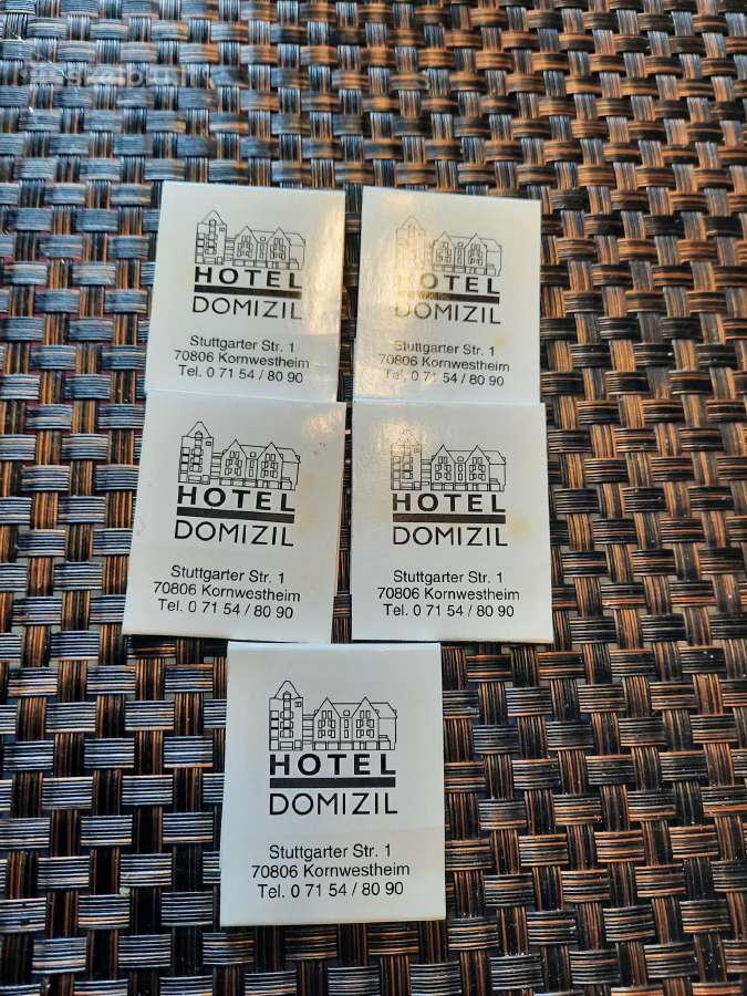 Degtukų dėžutės Hotel Domizil Nr.2 (5vnt.) - nuotraukos Nr. 2