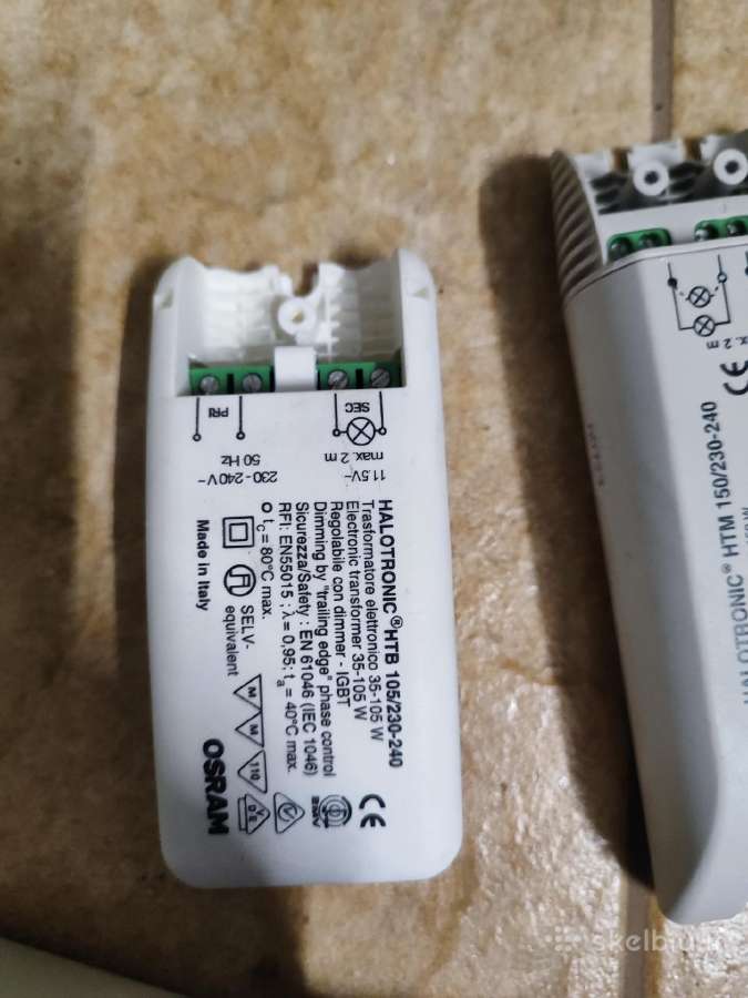 Elektroniniai apsvietimo transformatoriai - nuotraukos Nr. 3