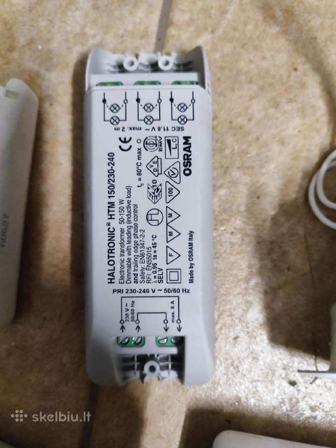 Elektroniniai apsvietimo transformatoriai - nuotraukos Nr. 4