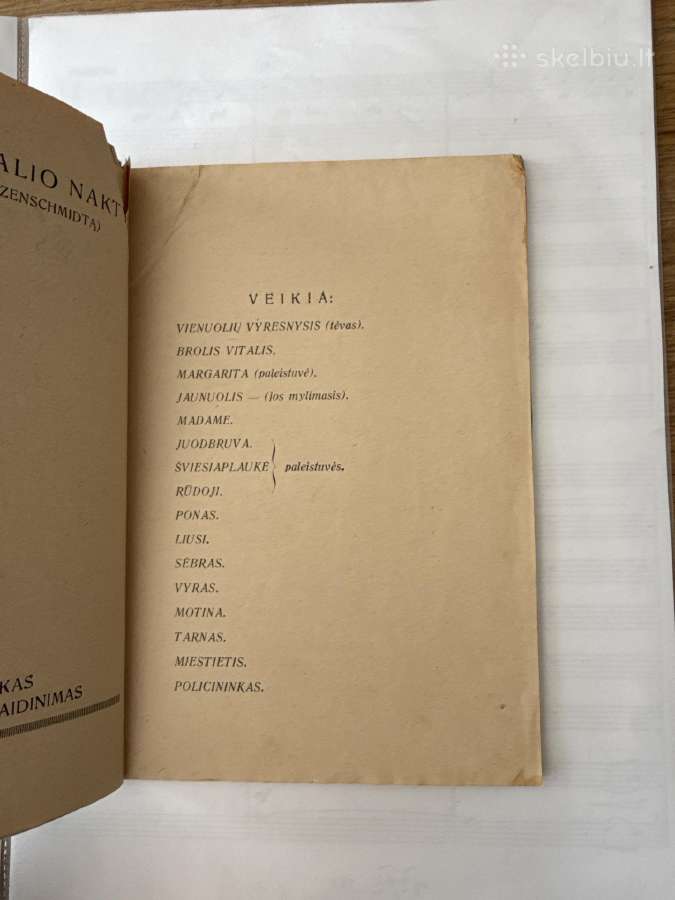 Brolio Vitalio naktys 1928 m. - nuotraukos Nr. 3