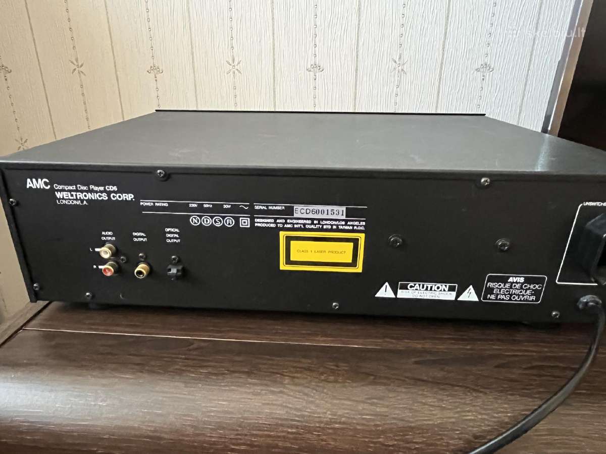 Amc compact disc player cd6 - nuotraukos Nr. 5