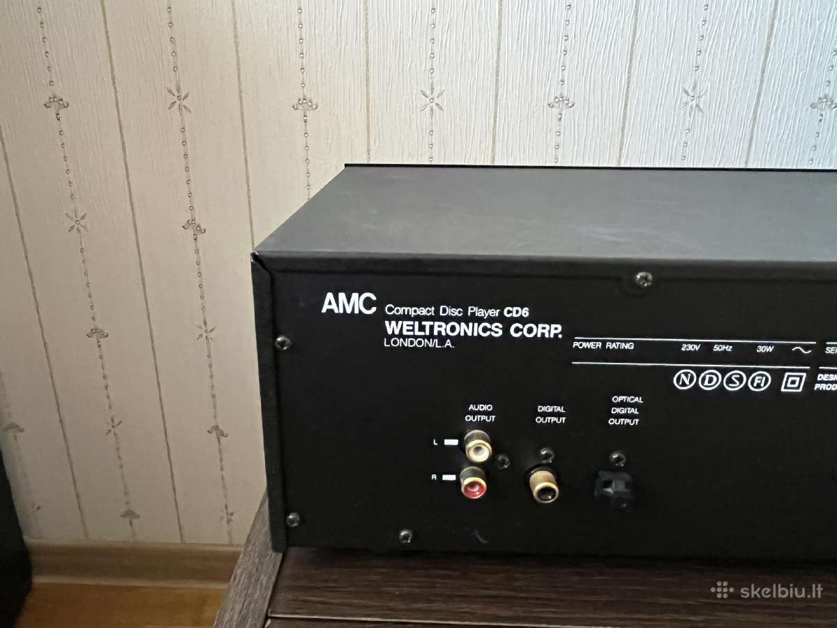 Amc compact disc player cd6 - nuotraukos Nr. 6