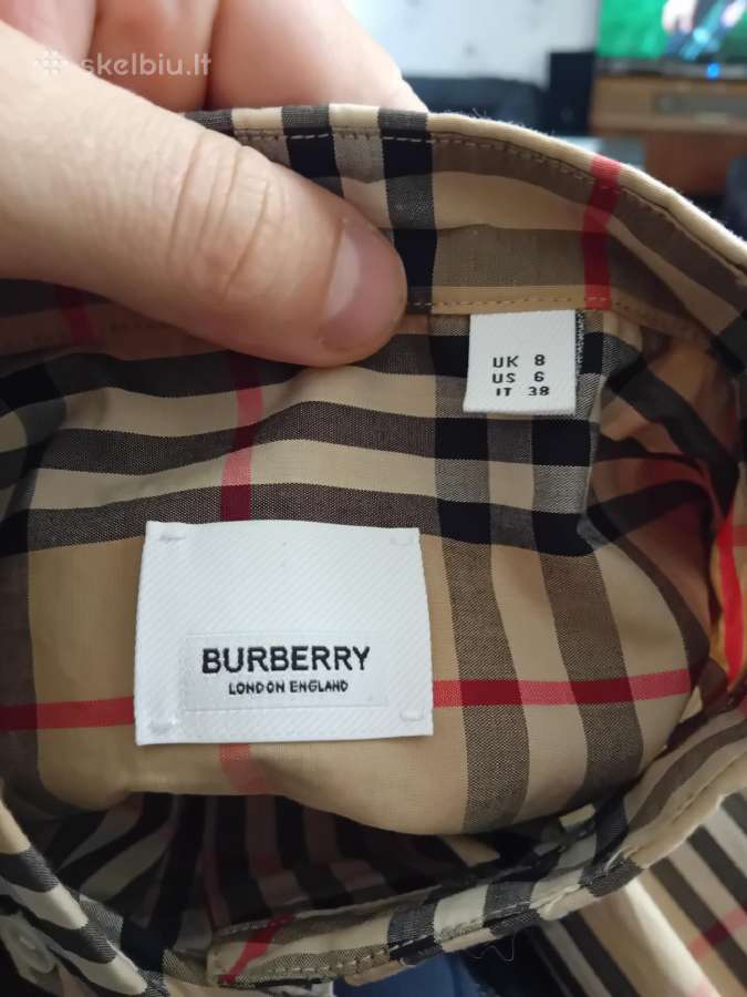 Burberry vintage S dydzio suknele. Moketa 830e. - nuotraukos Nr. 4