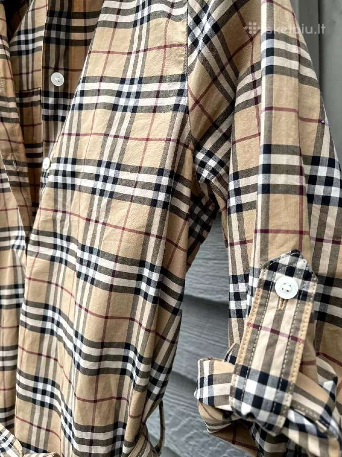 Burberry vintage S dydzio suknele. Moketa 830e. - nuotraukos Nr. 5