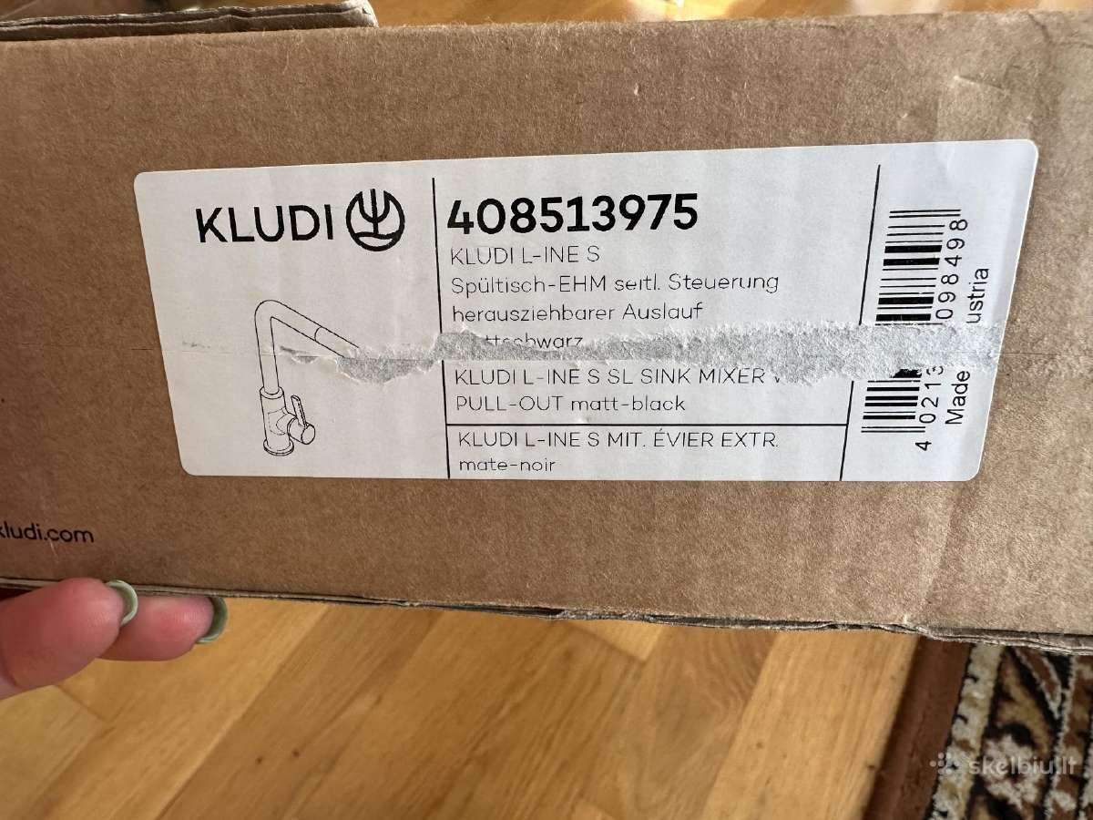 Kludi Line-s virtuvės maišytuvas 408513975 - nuotraukos Nr. 7