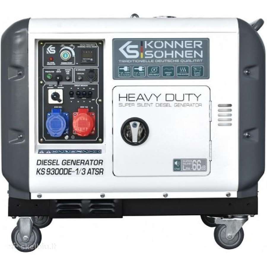 Dyzelinis generatorius Konner & Sohnen Ks 9300 De