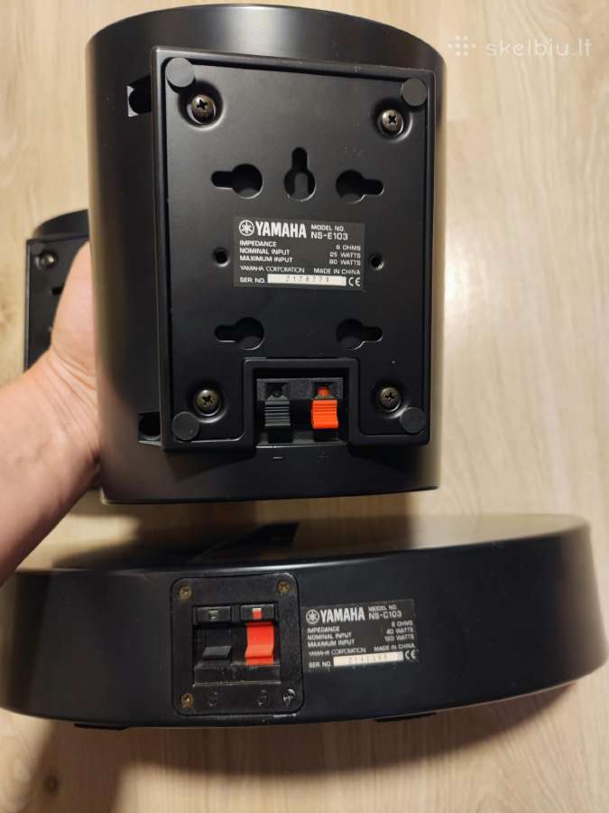 Yamaha surround kolonėlės - nuotraukos Nr. 2