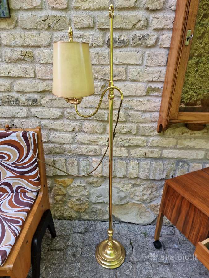 Vintažinis Art Nouveau(secesija) žalvario toršeras - nuotraukos Nr. 6
