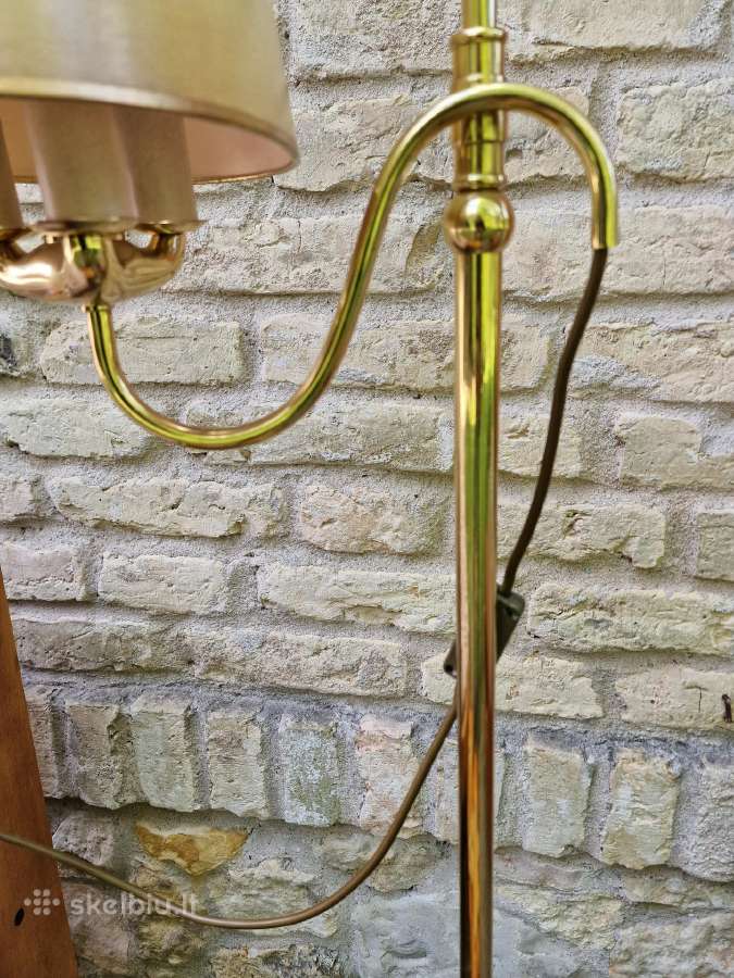 Vintažinis Art Nouveau(secesija) žalvario toršeras - nuotraukos Nr. 8