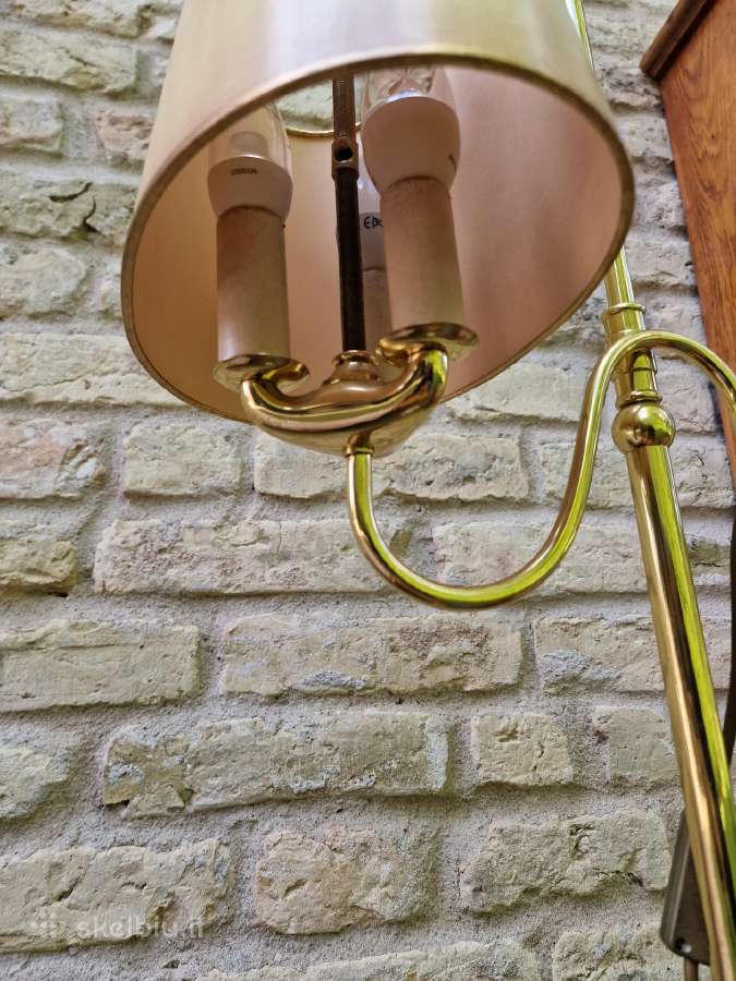 Vintažinis Art Nouveau(secesija) žalvario toršeras - nuotraukos Nr. 10