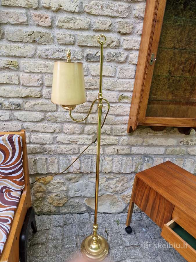 Vintažinis Art Nouveau(secesija) žalvario toršeras - nuotraukos Nr. 14