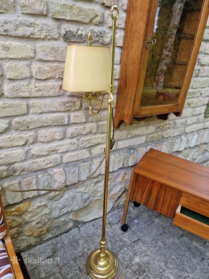 Vintažinis Art Nouveau(secesija) žalvario toršeras - nuotraukos Nr. 17