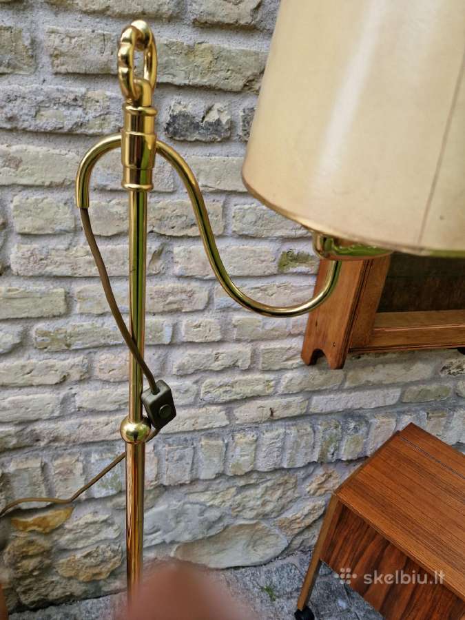 Vintažinis Art Nouveau(secesija) žalvario toršeras - nuotraukos Nr. 18