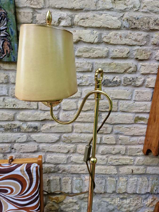 Vintažinis Art Nouveau(secesija) žalvario toršeras - nuotraukos Nr. 19