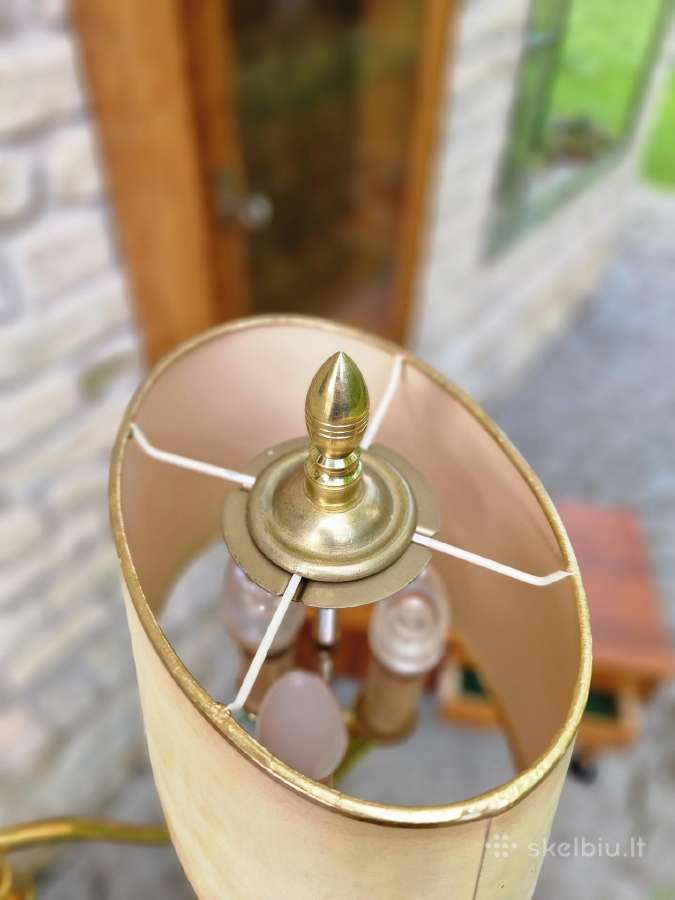 Vintažinis Art Nouveau(secesija) žalvario toršeras - nuotraukos Nr. 20