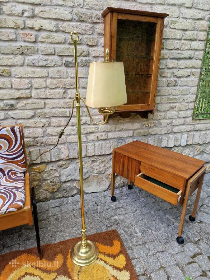 Vintažinis Art Nouveau(secesija) žalvario toršeras - nuotraukos Nr. 23