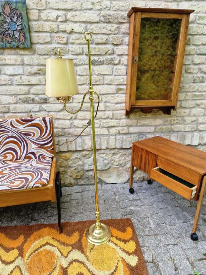 Vintažinis Art Nouveau(secesija) žalvario toršeras - nuotraukos Nr. 24