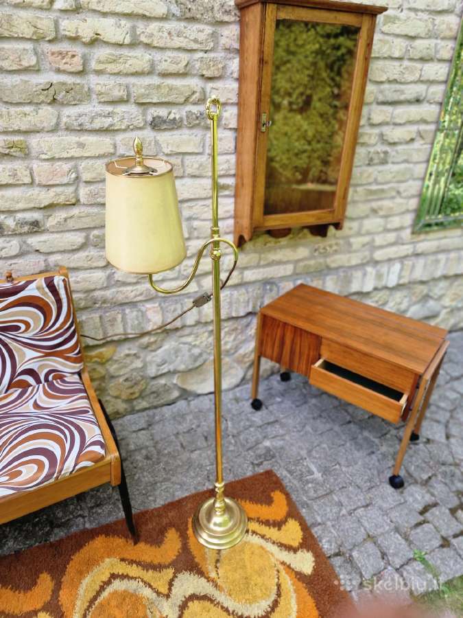 Vintažinis Art Nouveau(secesija) žalvario toršeras - nuotraukos Nr. 25