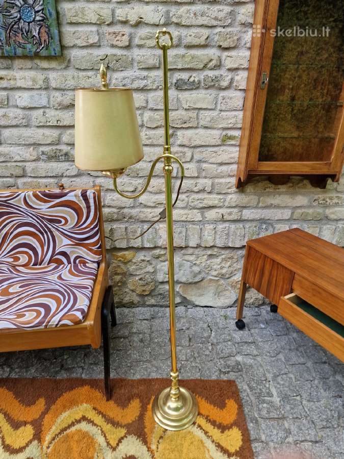 Vintažinis Art Nouveau(secesija) žalvario toršeras - nuotraukos Nr. 26