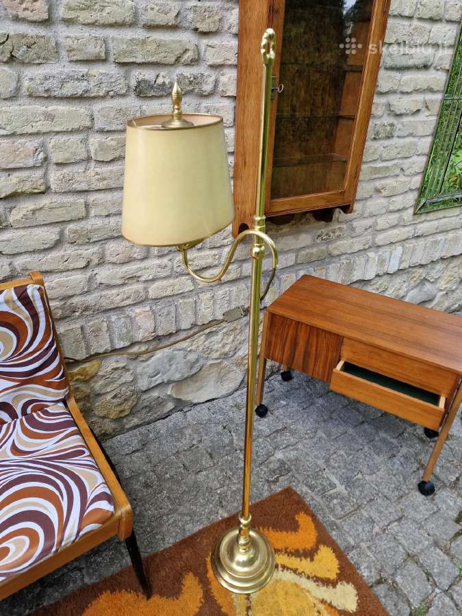 Vintažinis Art Nouveau(secesija) žalvario toršeras - nuotraukos Nr. 28