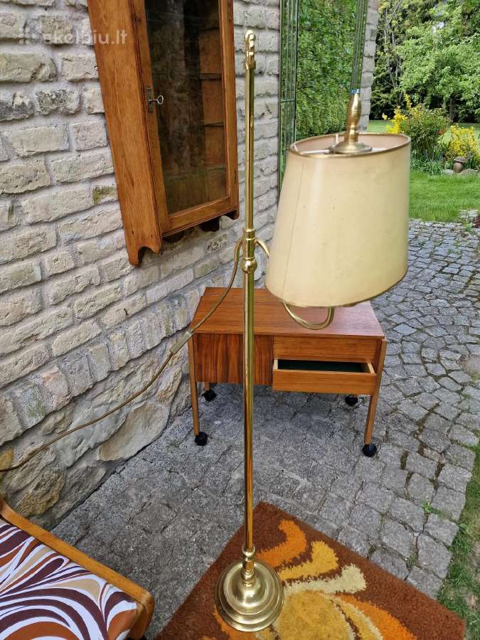 Vintažinis Art Nouveau(secesija) žalvario toršeras - nuotraukos Nr. 29