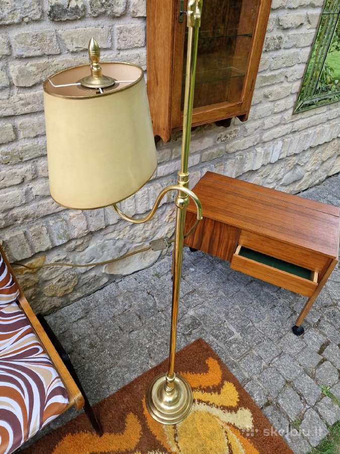 Vintažinis Art Nouveau(secesija) žalvario toršeras - nuotraukos Nr. 30