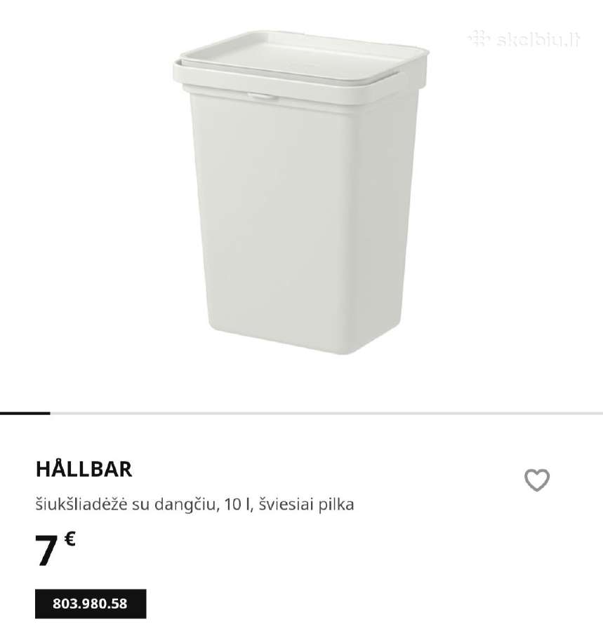 Šiukšliadėžė iš Ikea - nuotraukos Nr. 4